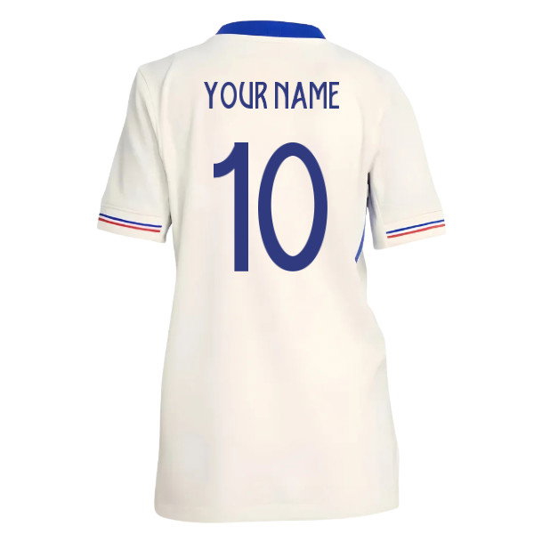 2025-2026 France Womens Team Away Shirt (Kids) (Your Name)-SoccerKits Hub | Buy Soccer Jerseys Online